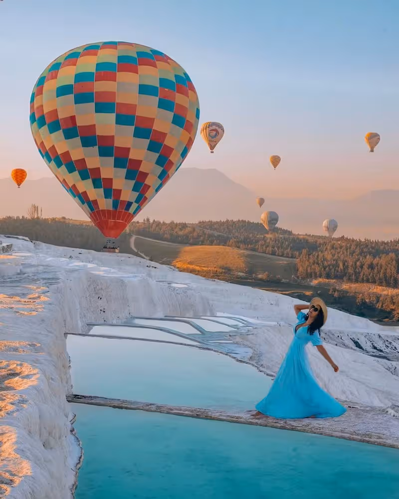 Pamukkale Hot Air Balloon Flight